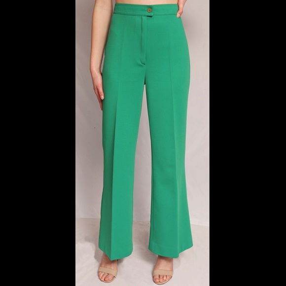 Vintage High-waisted Dress Pants - Picture 2 of 3